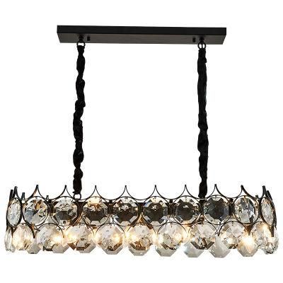 Contemporary Modern Luxury Large Ceiling Gold LED Crystal Chandeliers Lamps