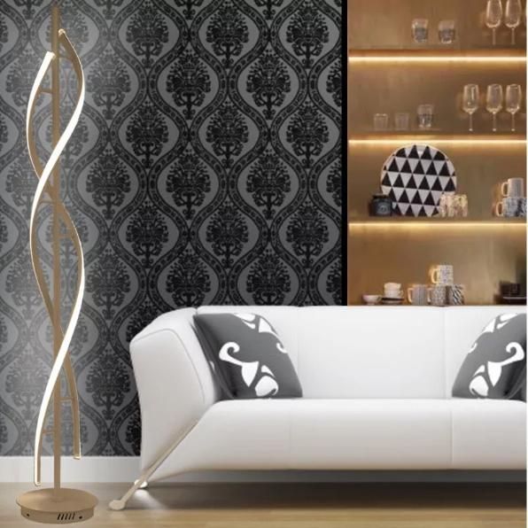 Nordic Living Room Creative Warm Personality Club Bedroom Bedside Vertical LED Floor Lamp