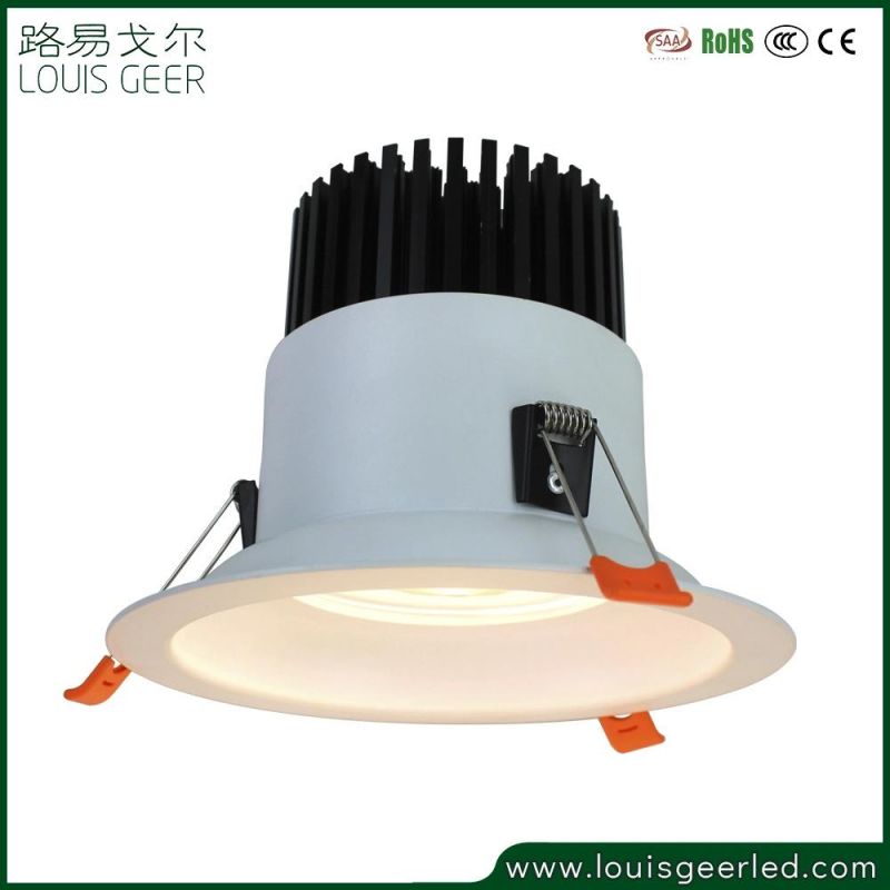 Energy Saving Anti Glare 30W Die-Casting Aluminum Trimless Ceiling Recessed COB LED Downlight