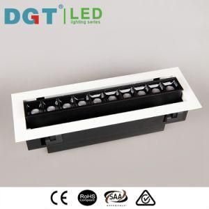 10*2W New Style Recessed Adjustable Linear Downlight