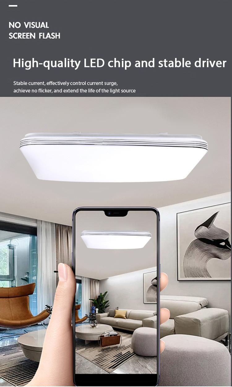 Children Modern Flush Mount 36W 6500K Indoor LED Ceiling Light