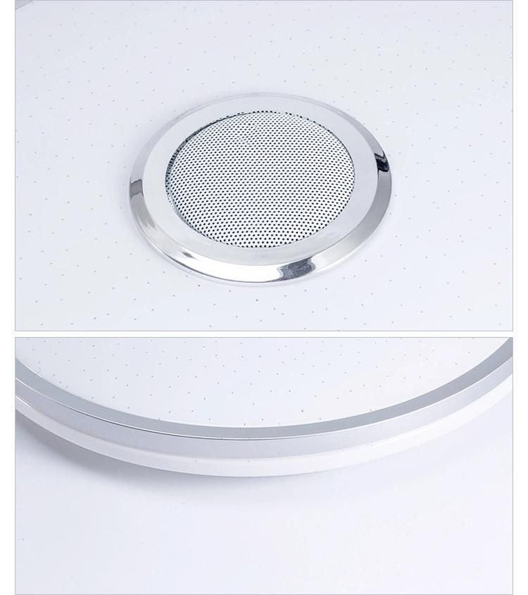 Economical and Practical Advanced Design Colorful Music Smart Ceiling Light