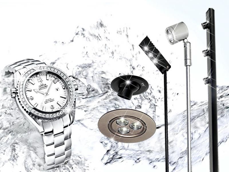 Energy Saving 3W Standing LED Jewelry Cabinet Light /Display Lighting for Furniturelc7323