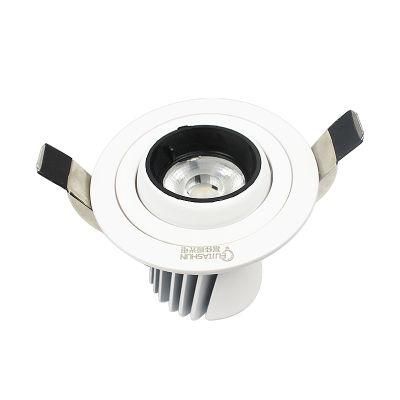 LED SMD Anti-Glare Luminaire 12W 18W 30W Down Light Indoor Recessed White Color Spot Lighting