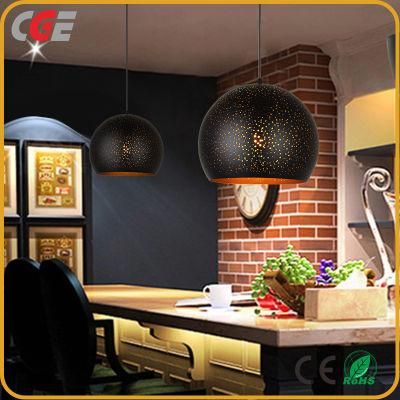 Iron Pendant Light Lamp Shade for Decoration Black and Copper Color Modern Design Metal Pendant Light