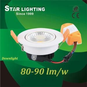 Top Recessed High Quality 5W LED COB Downlight Lamp