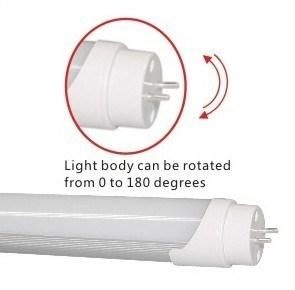 High Brightness High Efficacy 160lm/W LED Tube T8