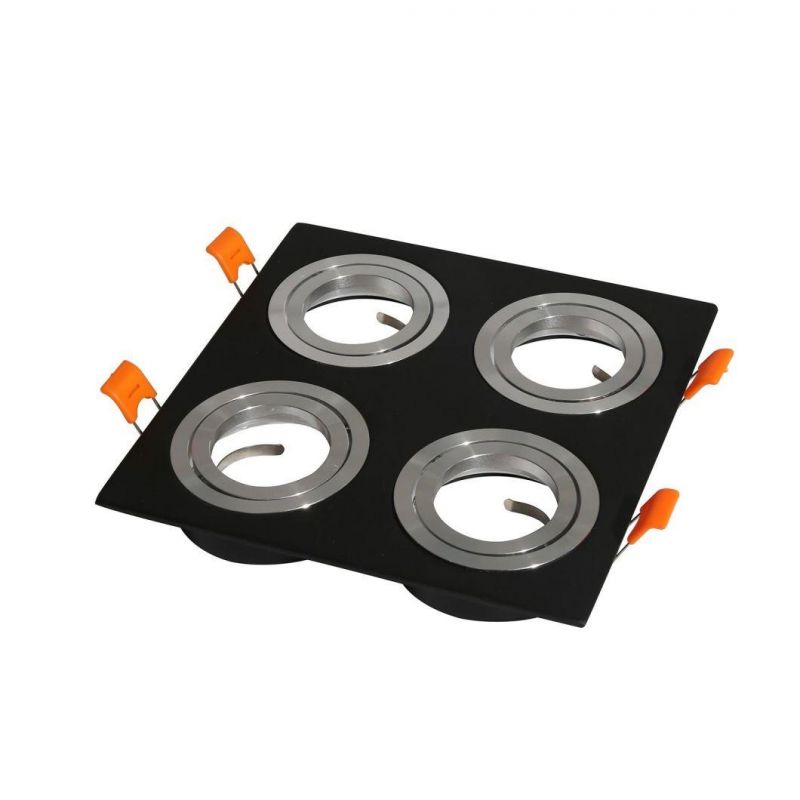 Modern LED Interior Lighting for Hotels Recessed Hot-Selling Downlight Fixture for GU10 LED Bulb