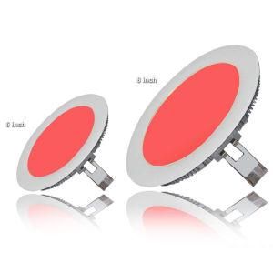 CE&RoHS Beautiful Red Color Round LED Panel Light
