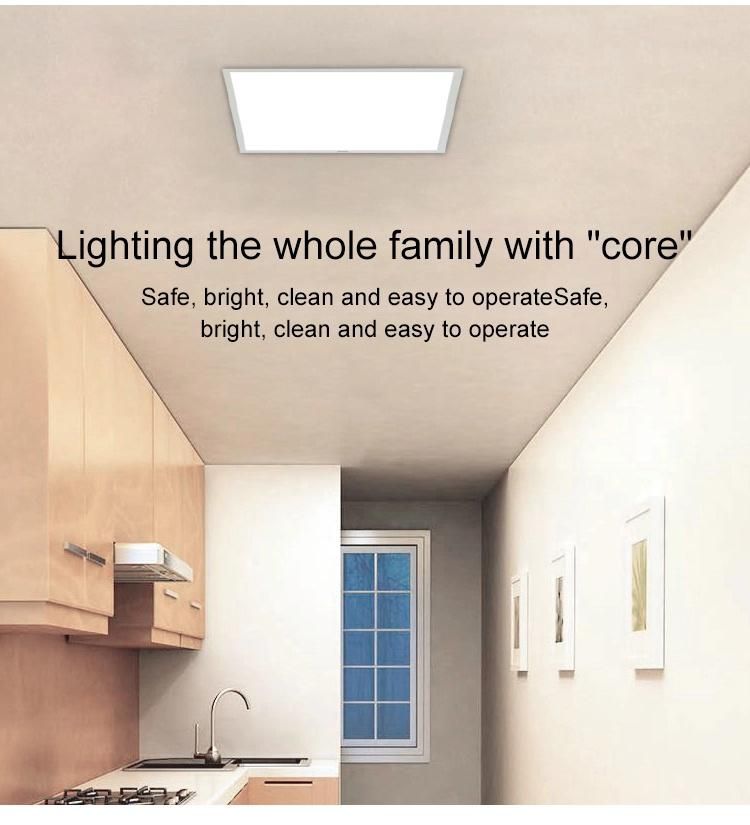 High-Strength Alloy Housing 6063 Aluminum Smart 2X4 LED Panel Light