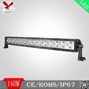 High Power 140W CREE Single Row Offroad LED Light Bar for ATV, 4WD, SUV (HCB-LCS1401)