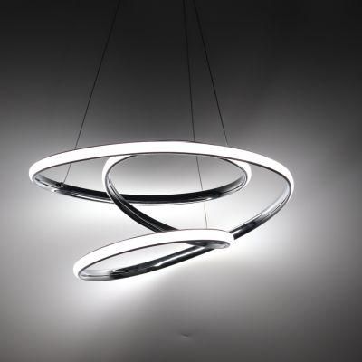 Aluminum Silcone LED Lighting Haning Chandelier Pendant Light for Living Room Haning Chandelier Pendant Light