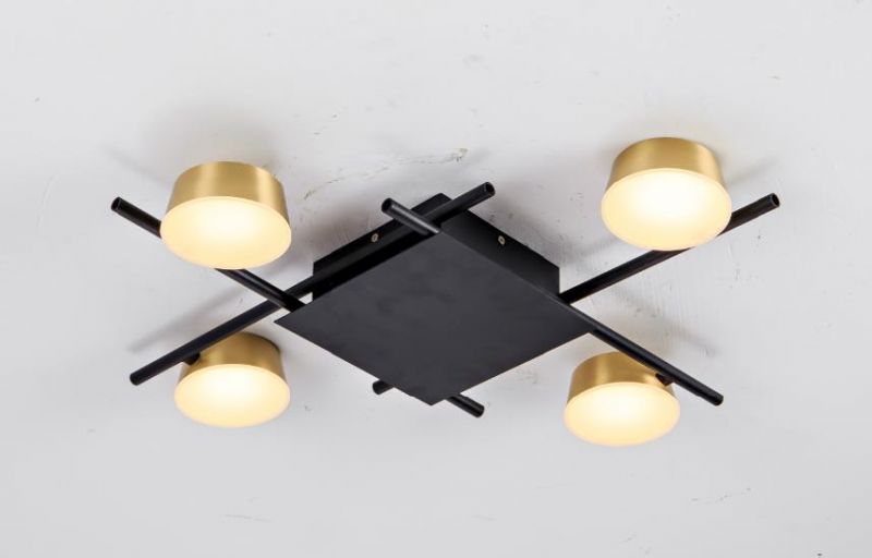 Masivel Factory Modern Bedroom Light Acrylic Cover Dimmable Metal Ceiling Light