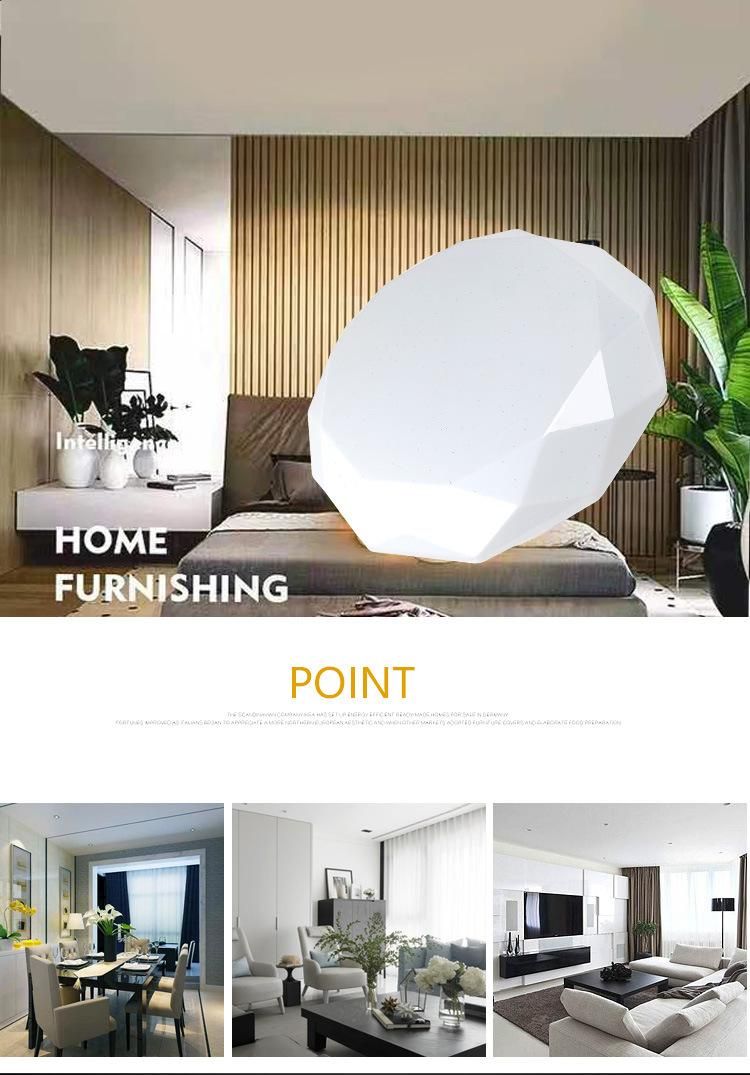 CE CCC Smart Wifiroom Linearemergency Woodenled Downlight Housing Ceiling Light