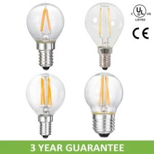 E27 G45 Globe Bulb Epistar Filament LED Lighting
