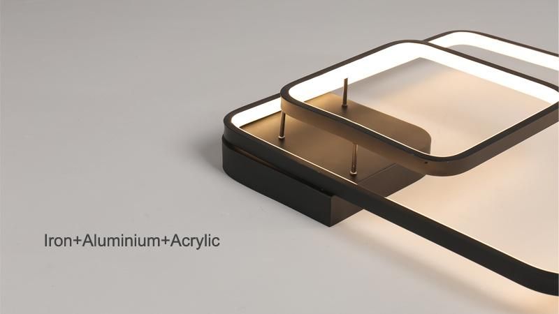 Modern Surface Mounted Square LED Ceiling Light Fixtures