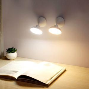 Rotatable Rechargeable Small Battery Portable LED Light Body Induction Lamp
