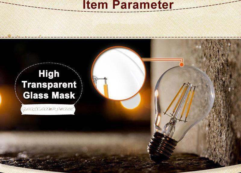 Dimmable Light A21 A23 40W 5-6W 7-8W Filament Lamp