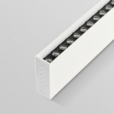 Office Linear Pendant Slim Chanderlier Light 36W High Lumen Lux LED Linear Light