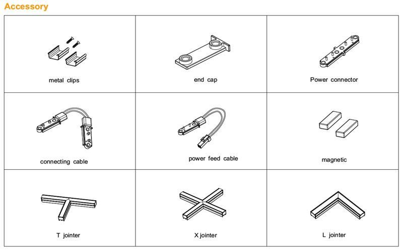 Seamless Jointing and Spot-Free Recessed LED Linear Lighting for Cabinet/Bookself/Display