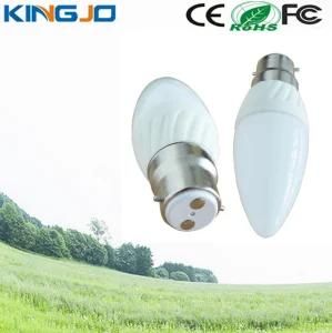 3W B22 E27 LED Ceramic Candle Light