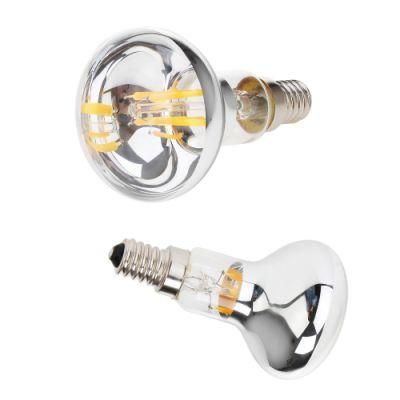R50 E14 Silver Reflected LED Filament Light Bulb