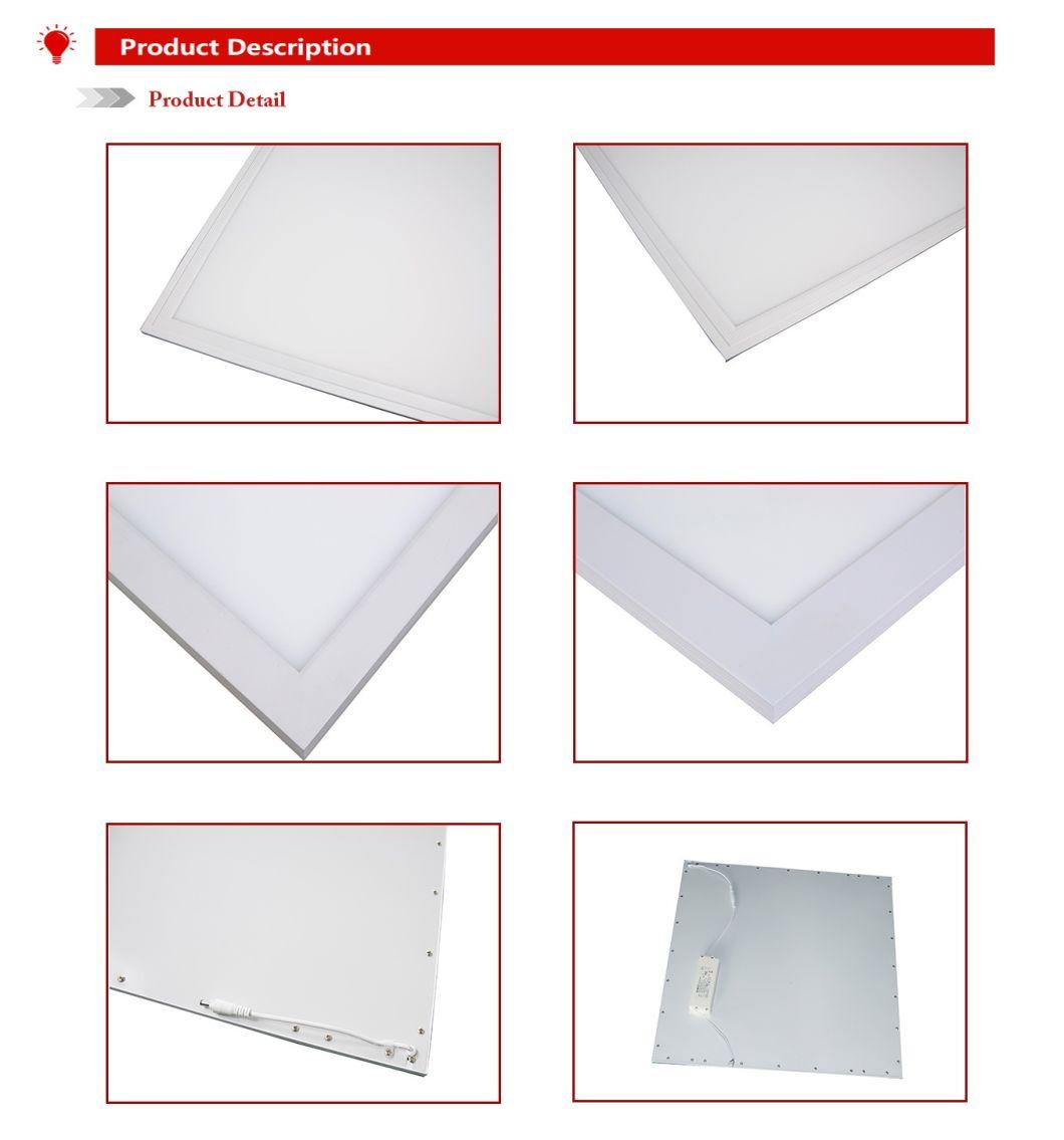 60X60/600X600 40W No Flicker Indoor Office LED Ceiling Panel