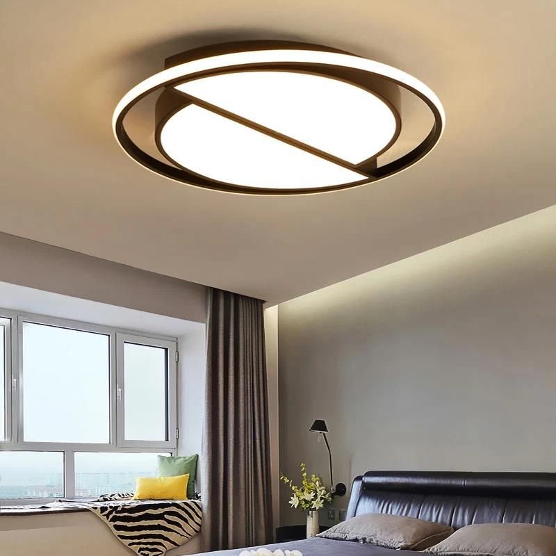 DMA8047 Unique Design Acrylic Aluminum Indoor Round LED Ceiling Restaurant Lighting Lamps
