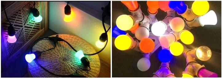 110V 220V 12V Colorful LED Light Bulbs E27 E14 Christmas LED Bulb Light for Decoration