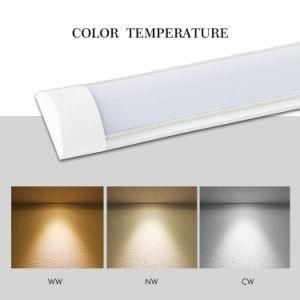 High Lumen 72W LED Lamp Purification Dormitory LED Linear Batten with CE Certificate Fixture 36W LED Tube Light 4FT 40W 3FT 2f