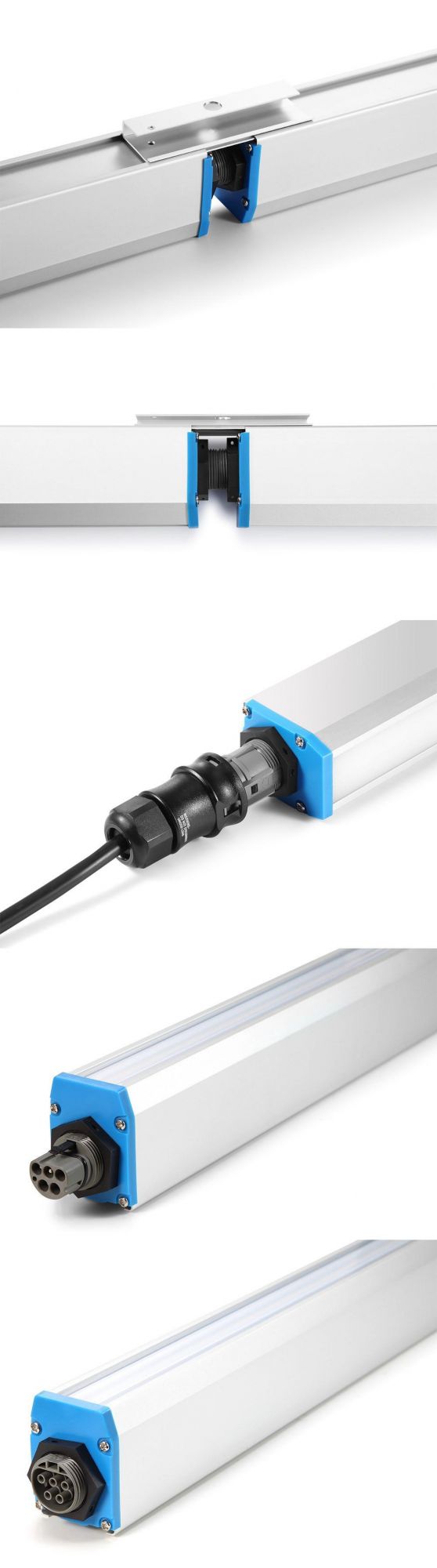 50W LED Linear Super Tube System for Industrial Lighting