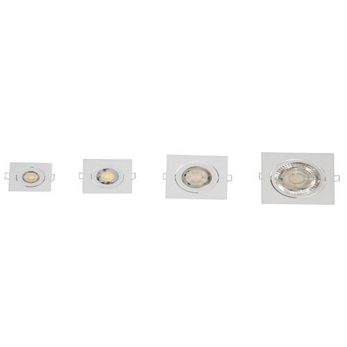 Factory Price Ceiling Downlight Square 4W with COB Lens Chips