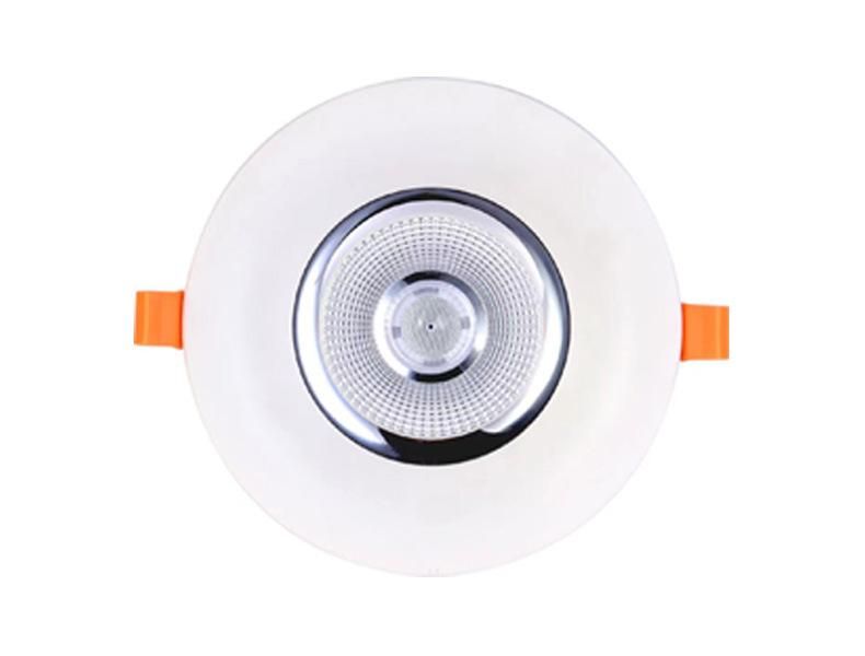 Indoor Commercial Mall Anti Glare Recessed Ceiling Downlights Fixture Pure Aluminum LED Down Light COB