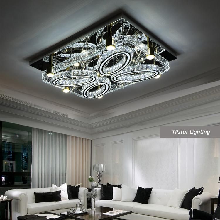 Hot Sale LED Light Large Lamp Crystal Chandelier