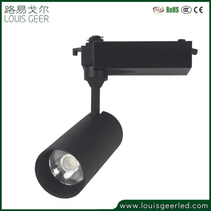 Adjustable Angle LED Lamp LED Track Light Museum Art Museum High Quality COB 20W Exhibition Spotlight