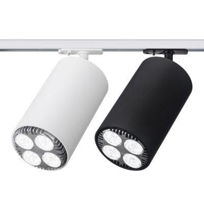 High Brightness Projector PAR30 LED Spot Light Fixture Track Rail System Track Lights