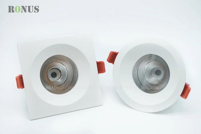 LED Good Heat Dissipation COB Spotlight Lamp Down Light Ceiling Indoor LED Lighting 15W Downlight