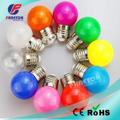 Color 1W 3W G45 LED Bulb, Holiday Christmas Light