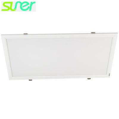 Back-Lit LED Panel Light 2X4 FT Embedded Troffer Lighting 600X1200mm 72W Warm White 3000K