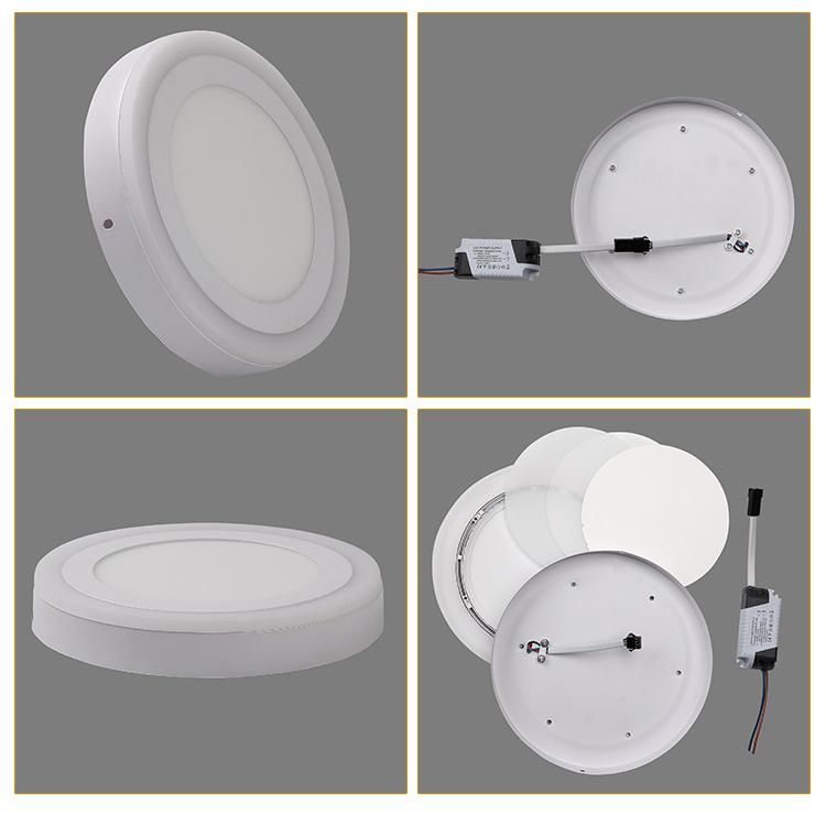 Round 18W 12W White Sensor Indoor Panel Light