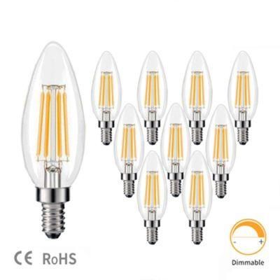 COB Filament C35 E14 230V Dimmable Candle LED Lamp