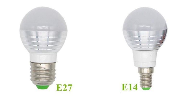 3W RGB Lampada LED Bulb