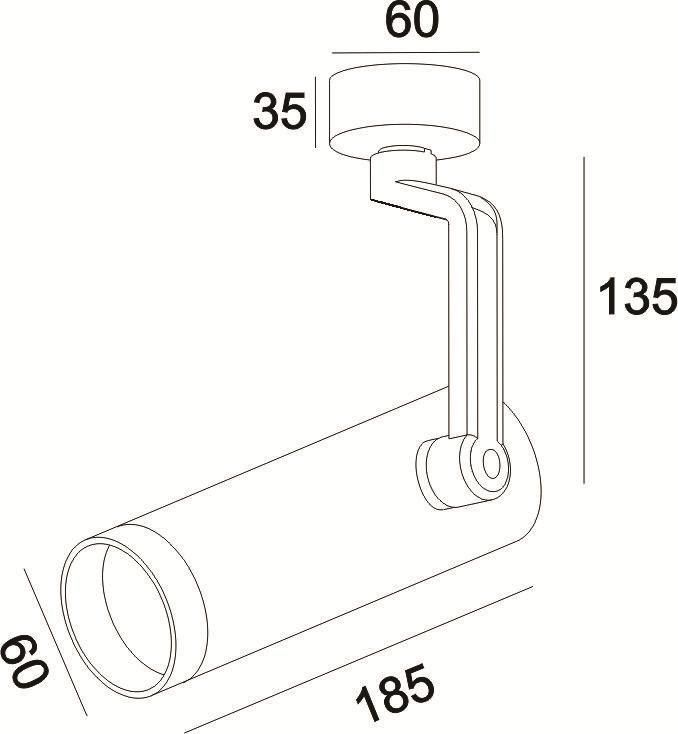 European Lighting Modern LED GU10 MR16 Spotlight Indoor Wall Spotlight Lamp