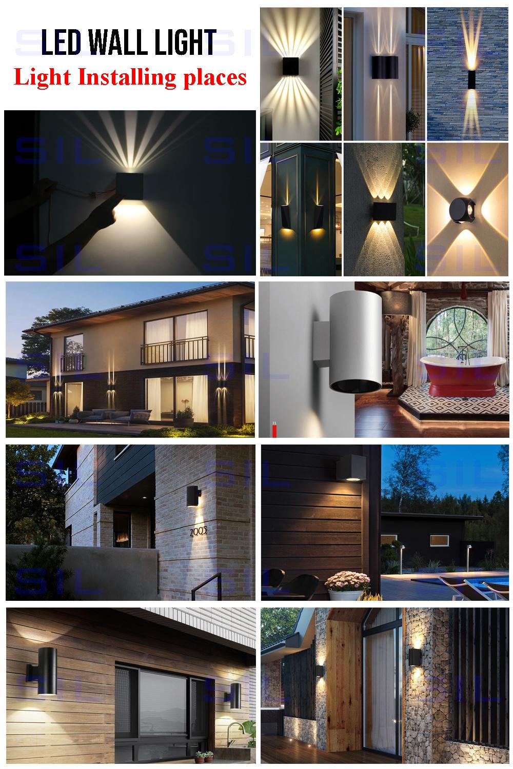 Hot Selling Exterior Outdoor 60watt Wall Washer LED Wall Light