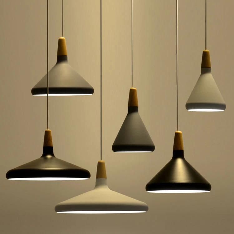 Zhongshan Fctory E27 Wood Pendant Decorative Light