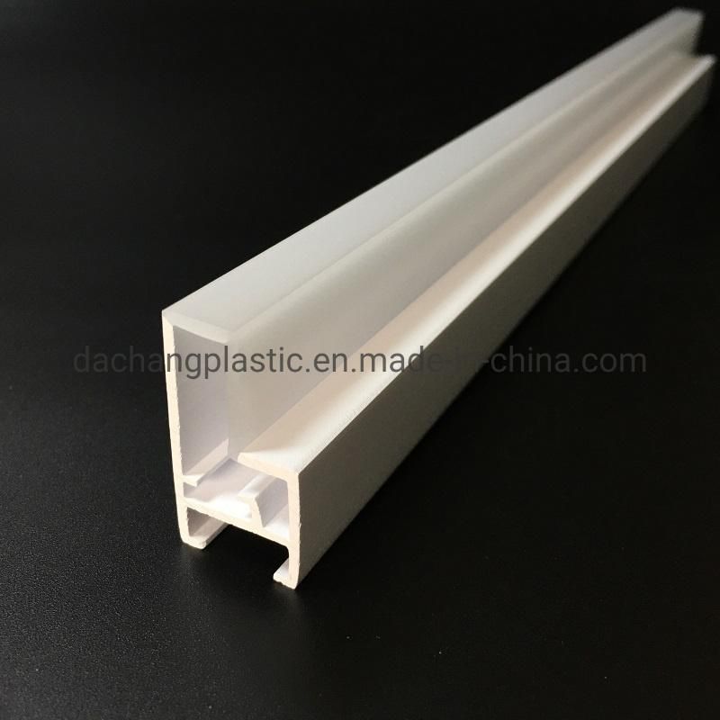 White and Semiclear Acrylic Coextrusion Profile for LED Lighting