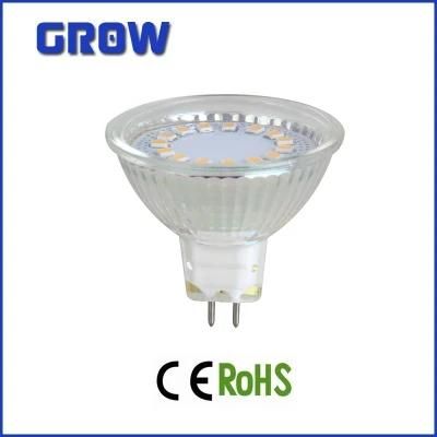 New Product CE RoHS ERP Approved MR16 LED Glass Bulb Lamp SMD 2835 LED Spot Light for Indoor Lighting