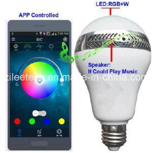 Amusement Lights14W RGB Bluetooth Control Music Smart LED Bulb Smart Bluetooth Devices APP Control Only