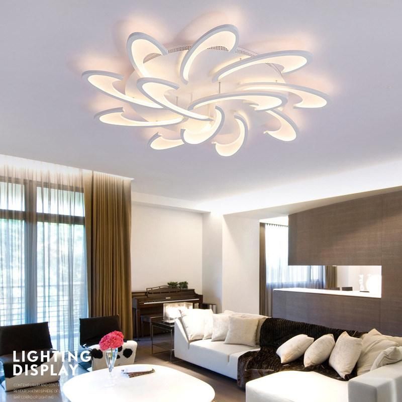 Chandelier Flower Lamp Minimalist LED Ceiling Lighting