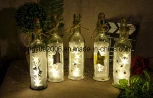 3D Star Wine Bottles Xmas LED Light